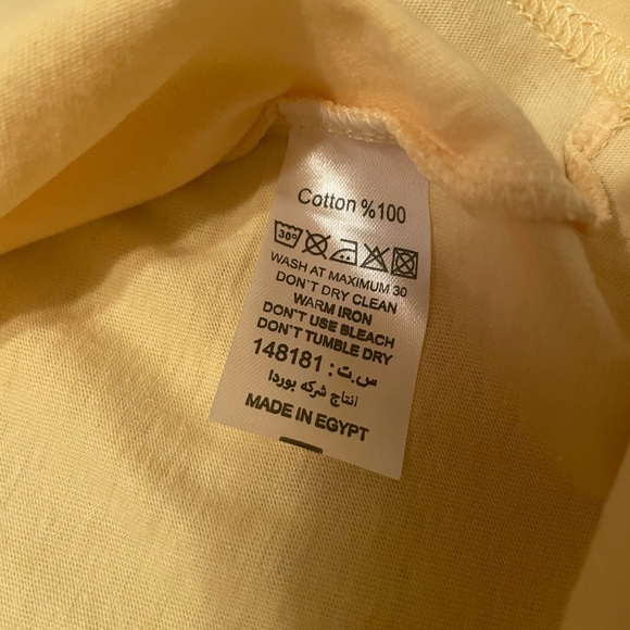 Day & Night Womans No STRESS Yellow & Gray Tank Top NWT Size Medium Daisy Cotton - Picture 6 of 7